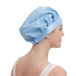 ESD Cap Chief Hat Factory - OEM/ODM Industrial Dust-Proof Cleanroom Cap Workshop
