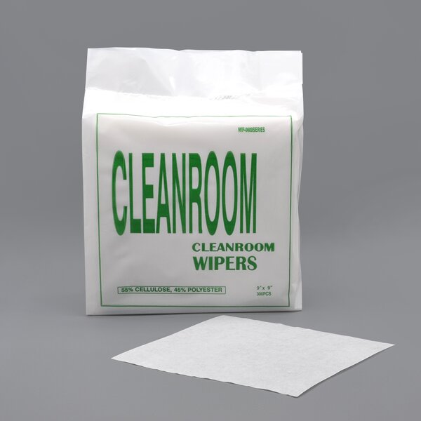Cleanroom Poly Cellulose Wipe Supplier - OEM/ODM 0609 Lint-Free Nonwoven 300pcs Bag