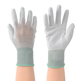 PU Coated Safety Gloves Supplier - OEM/ODM Conductive Fiber Anti-Cut Anti-Slip ESDD