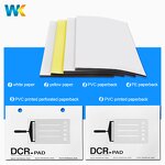 Peelable Silicone Roller Factory - OEM/ODM Cleanroom Safety DCR Pad Adhesive Clean Paper