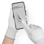 White PU Palm Gloves Manufacturer - OEM/ODM High Quality 13 Gauge Nylon Coating Industry