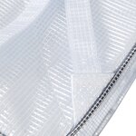 White Antistatic PVC Backpack Supplier - OEM/ODM 18-Inch Transparent Full Cover Dust-Free