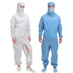ESD Overalls Supplier - OEM/ODM High Quality Dust-Free Jumpsuit Coveralls Cleanroom