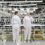 ESD Coveralls with Hood Supplier - OEM/ODM Anti-Static Stripe Cleanroom Safety Clothing