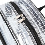 Anti-Static PVC Backpack Factory - OEM/ODM Grid Cleanroom Engineer Transparent Backpack Bag