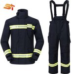 Fire Suit Supplier - OEM Set Resistant Fireman Used Protective Bristol Insulation Proximity