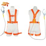 Rock Climbing Harness Manufacturer - OEM Bungee Full Body Safety Belt Anti Fall Removable Gear