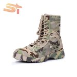 Hiking Boots Manufacturer - OEM SIKE Oxford Fabric Winter Tactical Side Zipper Waterproof