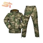 Camouflage Suit Supplier - OEM Factory Wild Knitting White Desert Jackets Two Piece