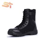 Hiking Boots Manufacturer - OEM SIKE Oxford Fabric Winter Tactical Side Zipper Waterproof