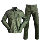 Fishing Uniform Manufacturer - OEM Men's Two-Piece Suit Cotton Camouflage Anti-Cut Tactical