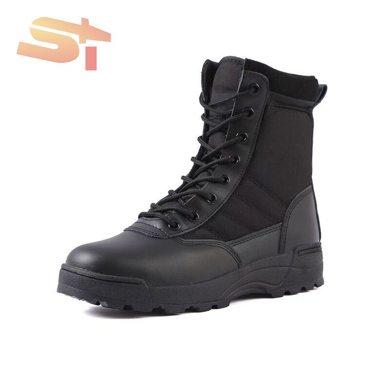 Tactical Boots Manufacturer - OEM SIKE New Arrival Security Lightweight Bulk Leather