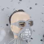 Dust Mask Factory - OEM Fire Escape Mask Full Face for Construction Welding Reusable