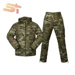 Camouflage Suit Manufacturer - OEM Thermal Ploof Pendant Pattern Hood Uniform Grass
