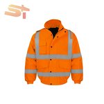 Reflective Jacket Factory - OEM SIKE Custom Winter Oxford Cloth Short Size Men's Waterproof