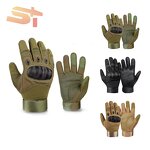 Tactical Gloves Supplier - OEM SIKE Full-finger Ultra-fiber Impact Fall Resistance Touchscreen
