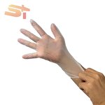 PVC Gloves Factory - OEM SIKE One-time Use 100 Pcs Beauty Food-grade