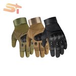 Tactical Gloves Supplier - OEM SIKE Full-finger Ultra-fiber Impact Fall Resistance Touchscreen