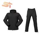 Camouflage Suit Supplier - OEM Factory Wild Knitting White Desert Jackets Two Piece