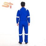 Protective Coverall Manufacturer - OEM Unisex Fireproof Jumpsuit Disposable Anti-Static Polyester