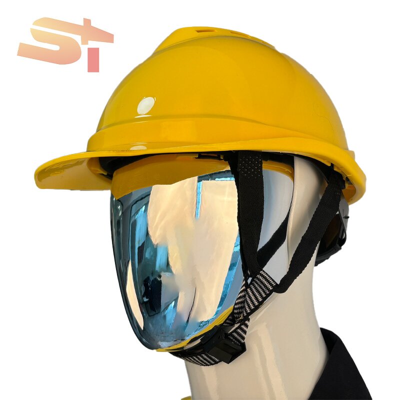 Safety Helmet Manufacturer - OEM SIKE V-Type Slotted with 4 Suspension Points Thickened ABS