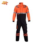 Firefighting Suit Factory - OEM 1971 Green Orange Suits Aluminized Men Uniform Heat