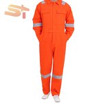 Protective Coverall Manufacturer - OEM Unisex Fireproof Jumpsuit Disposable Anti-Static Polyester