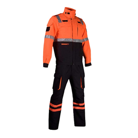 Firefighting Suit Factory - OEM 1971 Green Orange Suits Aluminized Men Uniform Heat