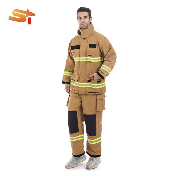 Firefighter Suit Factory - OEM Red Jiangsu Fireproof Oem Shandong Kevlar Yellow Navy