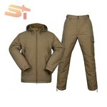 Camouflage Suit Supplier - OEM Factory Wild Knitting White Desert Jackets Two Piece