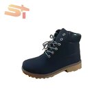 Snow Boots Manufacturer - OEM SIKE Unbreakable Waterproof Mid-High Top Leather Martin