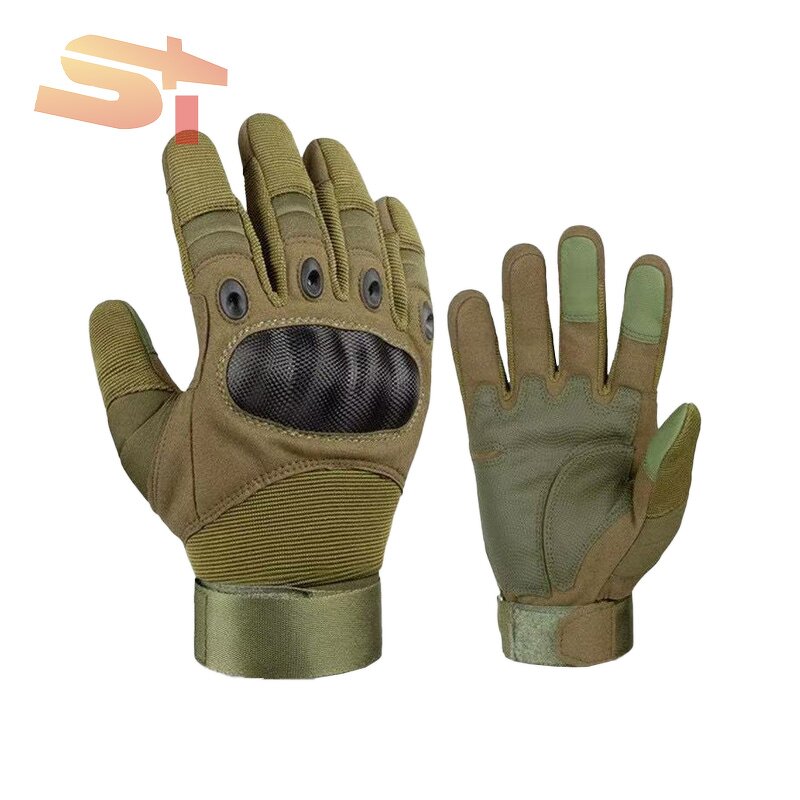 Tactical Gloves Supplier - OEM SIKE Full-finger Ultra-fiber Impact Fall Resistance Touchscreen
