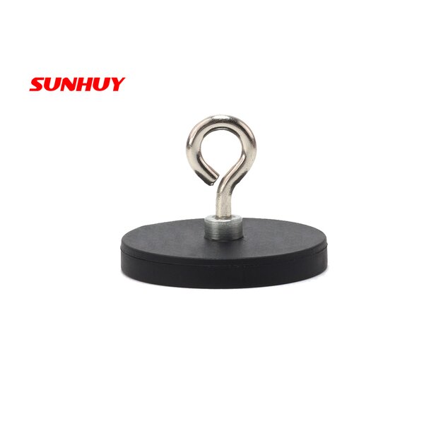 Neodymium Rubber Coated Magnet Supplier - Hot Selling with M4 M6 Thread
