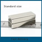 Big Block Magnet Manufacturer - 502010 N35 NI Plated Rectangle