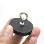 Neodymium Rubber Coated Magnet Supplier - Hot Selling with M4 M6 Thread