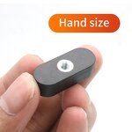 Runway Type Rubber Magnet Factory - Built-in M4 Thread Prevent Scratching