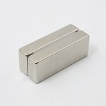 Big Block Magnet Manufacturer - 502010 N35 NI Plated Rectangle