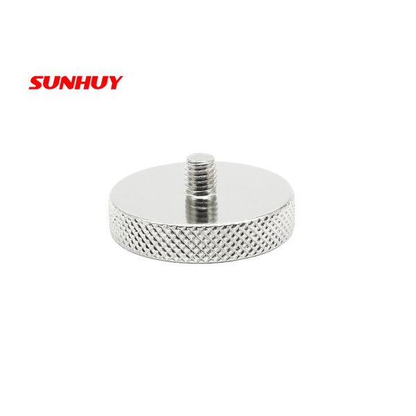 N52 Suction Cup Magnet Supplier - OEM/ODM Neodymium External Thread Base Pot