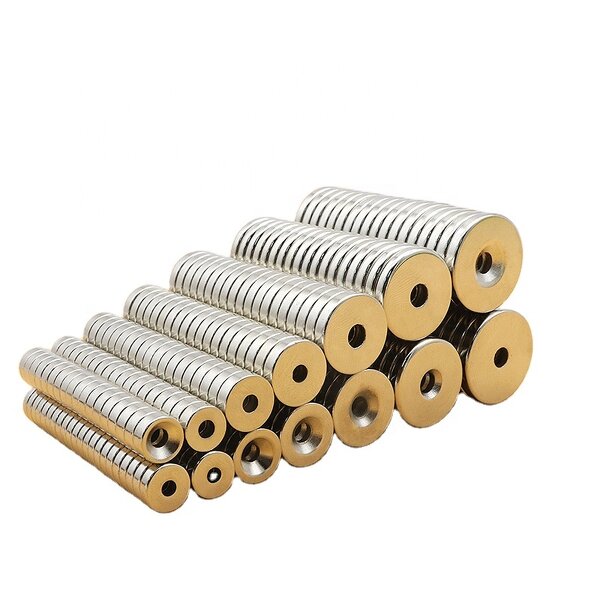Round Strong Magnets Factory - Wholesale Price with Hole for Screws