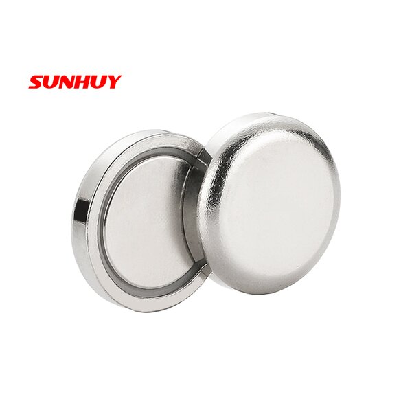 Blind Hole Pot Magnet Supplier - OEM/ODM Metal Particle Anti-collision No Hole
