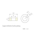 Ndfeb Magnets Supplier - N52 N42 N35 Cylinder Round Ring