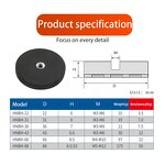Pot Magnet Supplier - Base 66mm Rare Earth Permanent Strong