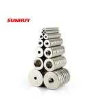 Small Magnet with Hole Supplier - Hot Selling Low Price Big Ring Shape