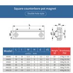 Large Square Thin Magnet Factory - Super Strong Flat N52 for Generator
