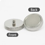 N52 Suction Cup Magnet Supplier - OEM/ODM Neodymium External Thread Base Pot