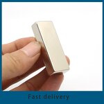 Big Block Magnet Manufacturer - 502010 N35 NI Plated Rectangle