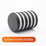 Round Boss Magnet Supplier - OEM/ODM Special-shaped Double Step Semicircle