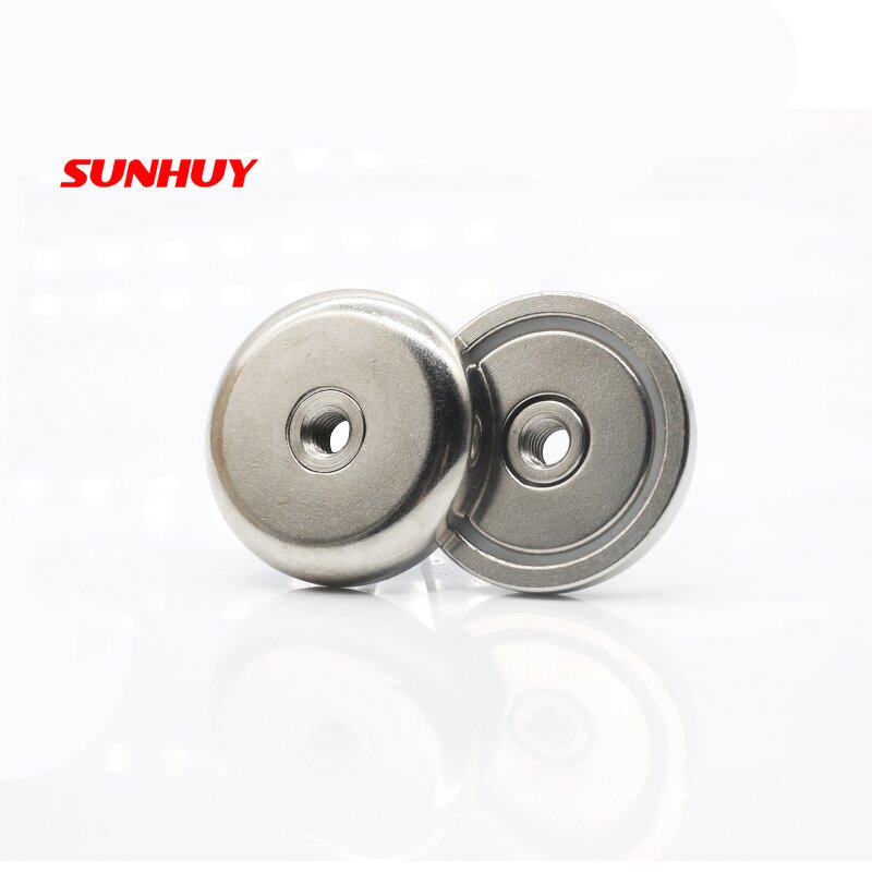 Flat Thread Pan Magnet Factory - OEM/ODM Straight Hole Anti-collision Sleeve
