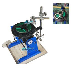 Portable Welding Positioner Manufacturer - OEM Positioning Accuracy 50kg with Torch Arm