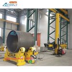 Welding Rotator Manufacturer - OEM 10tonne Self-Aligned Adjust Turning Rolls Rubber